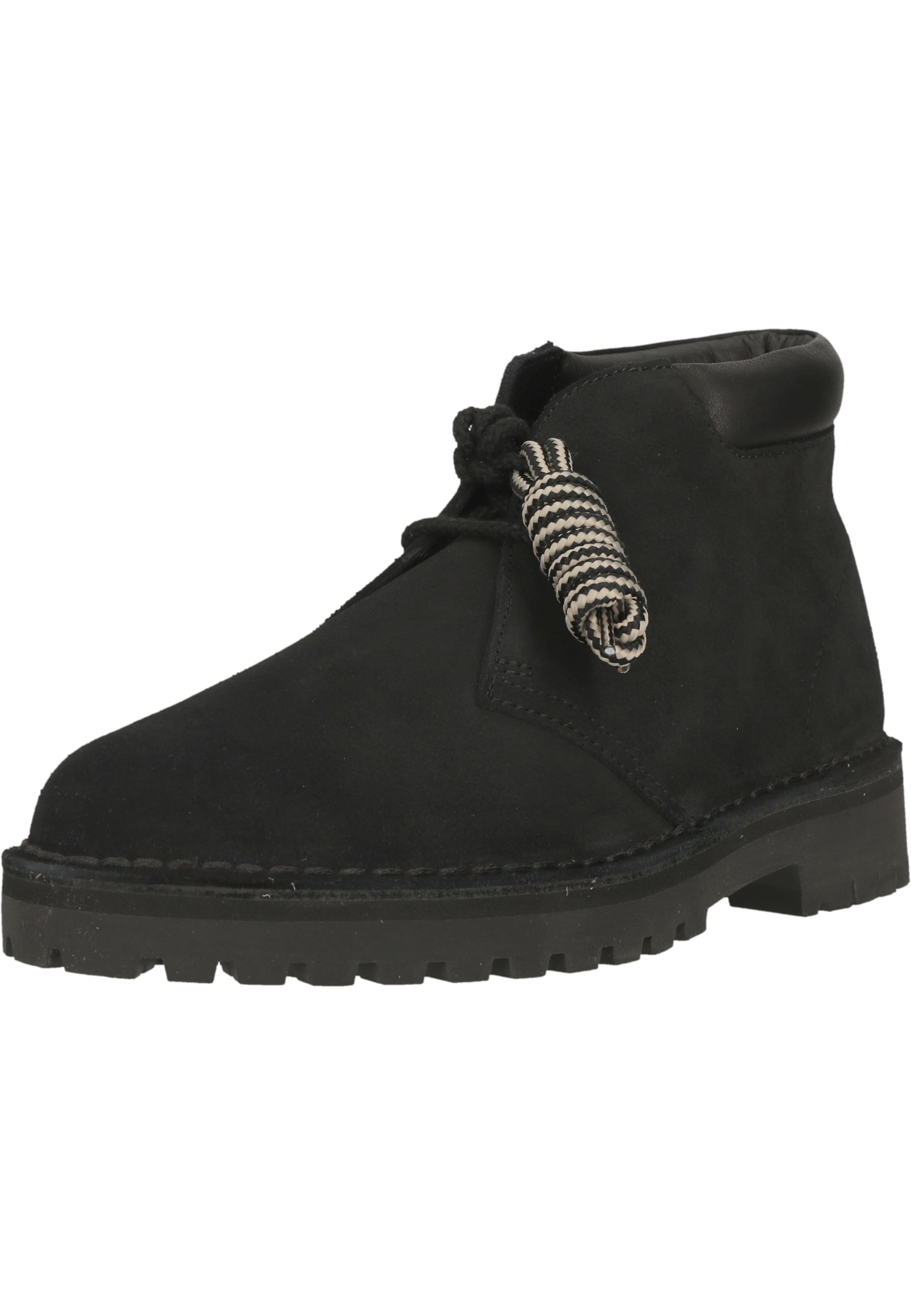 CLARKS Schnürschuhe 'DRST 2456 Rock' in Schwarz: Vorderseite