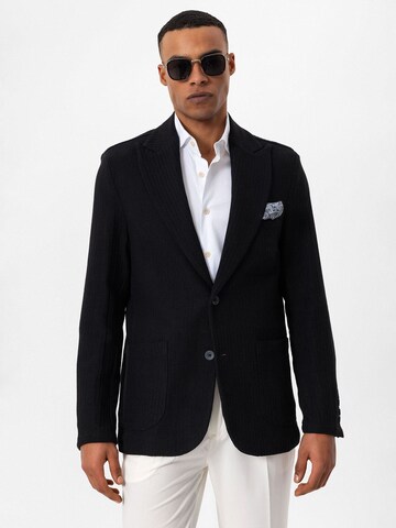 Antioch Regular fit Business blazer in Black: front