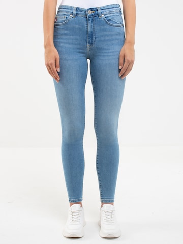 BIG STAR Skinny Jeans 'Melinda' in Blau: predná strana