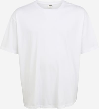 Urban Classics Plus Size T-Krekls, krāsa - balts, Preces skats