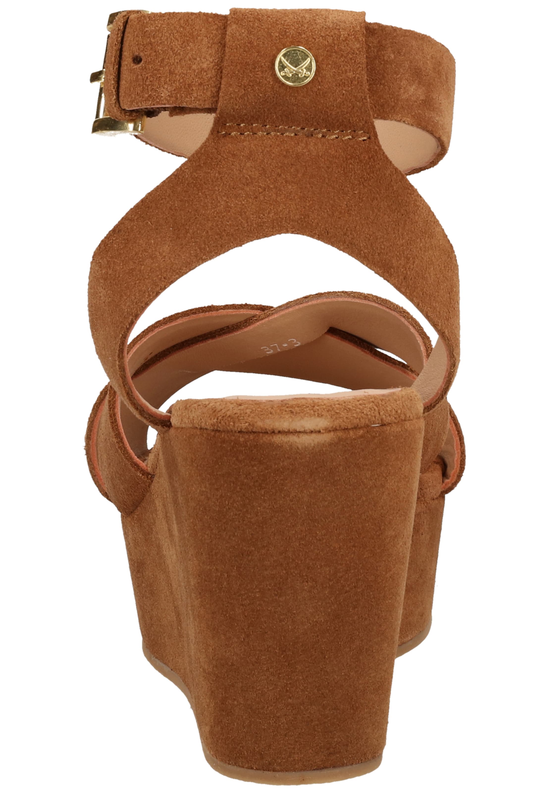 SANSIBAR Sandalen met riem in Bruin