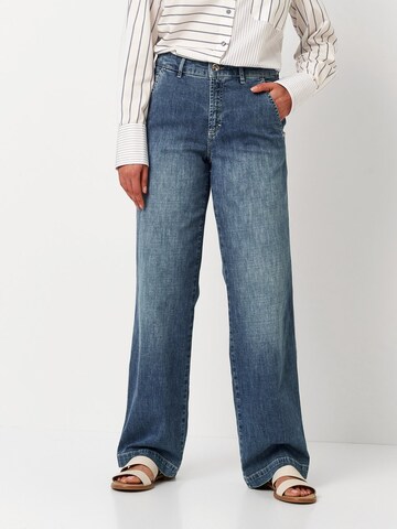 TONI Wide leg Jeans in Blue: front