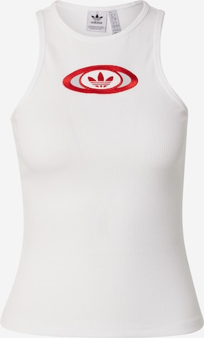 ADIDAS ORIGINALS Топ в Белый: спереди