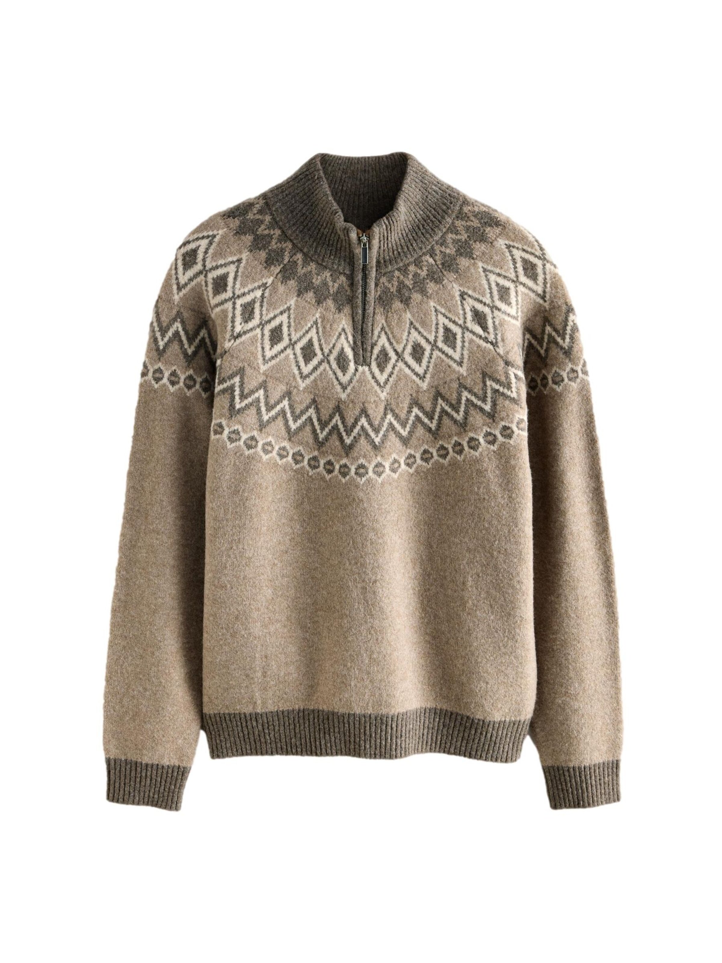 Next Pullover in Braun: Vorderseite