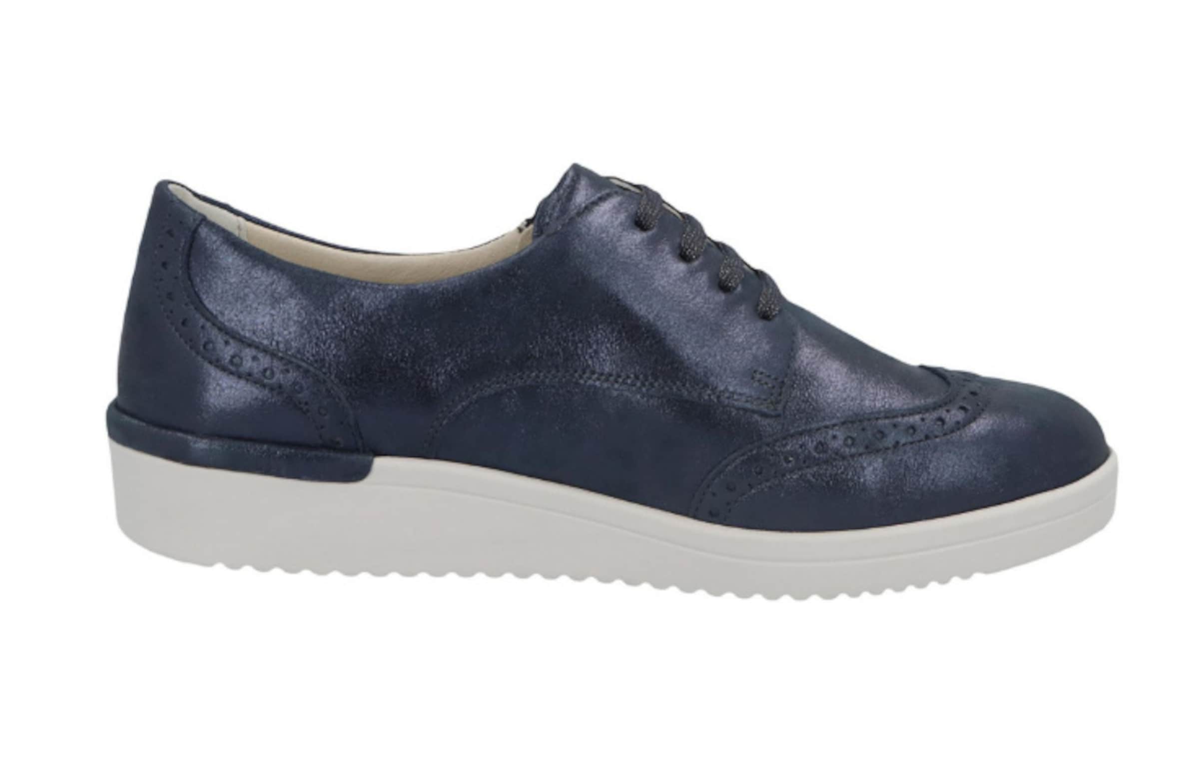 SOLIDUS Schnürschuh in Blau
