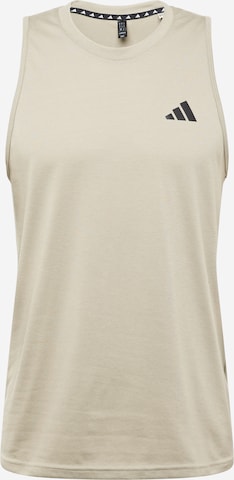 ADIDAS PERFORMANCE Shirt 'Train Essentials Feelready' in Grey: front