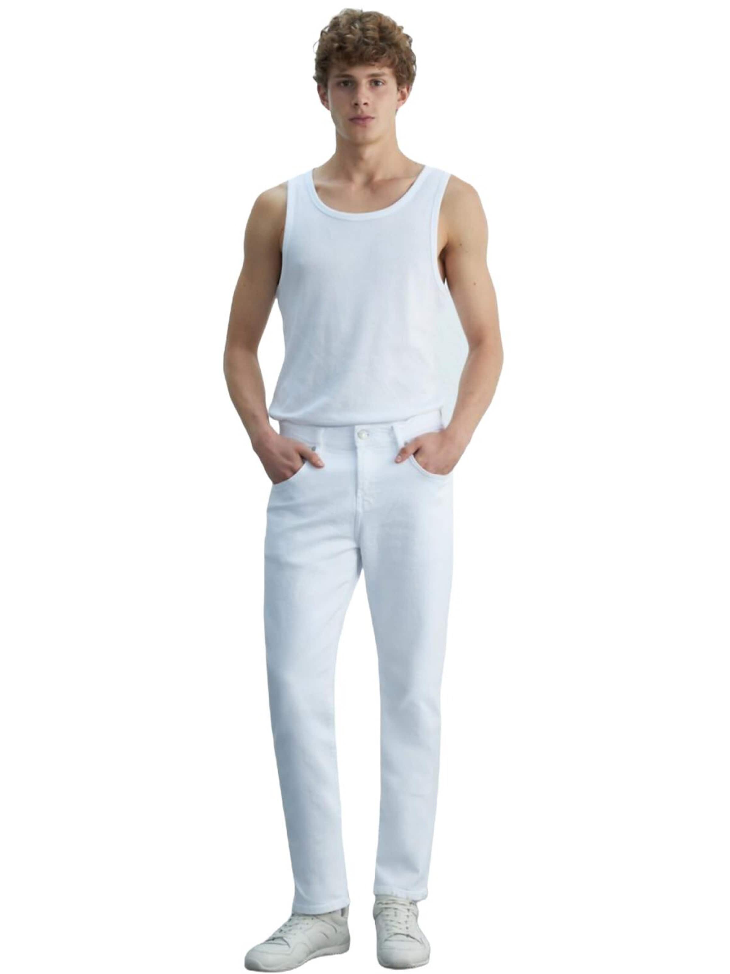 LTB Jeans Slimfit Jeans 'LTB Jeans Herren Sawyer P Skinny Leg Mid Waist Jeanshose' in Wit
