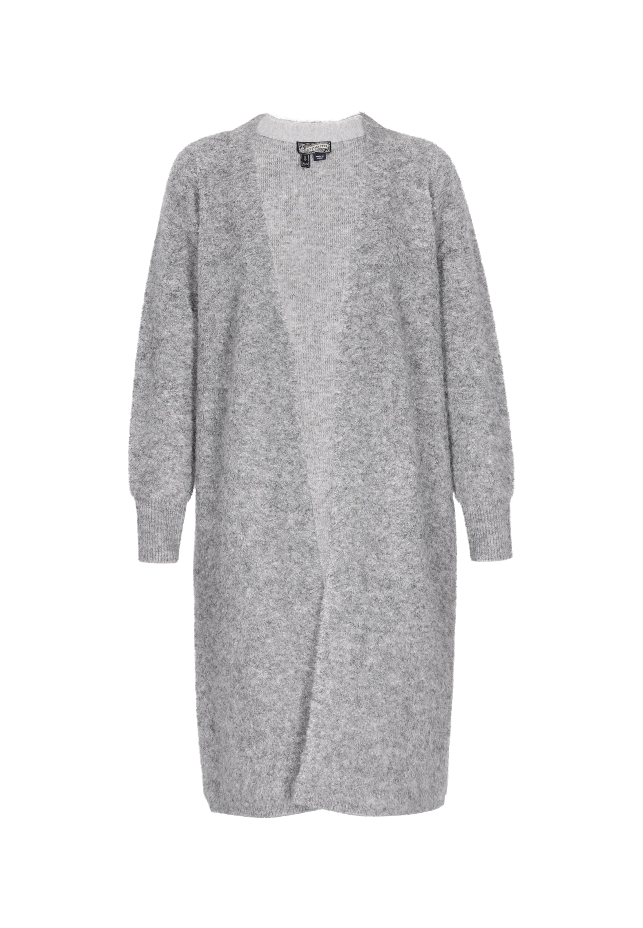 DreiMaster Vintage - Casaco de malha em cinzento: frente