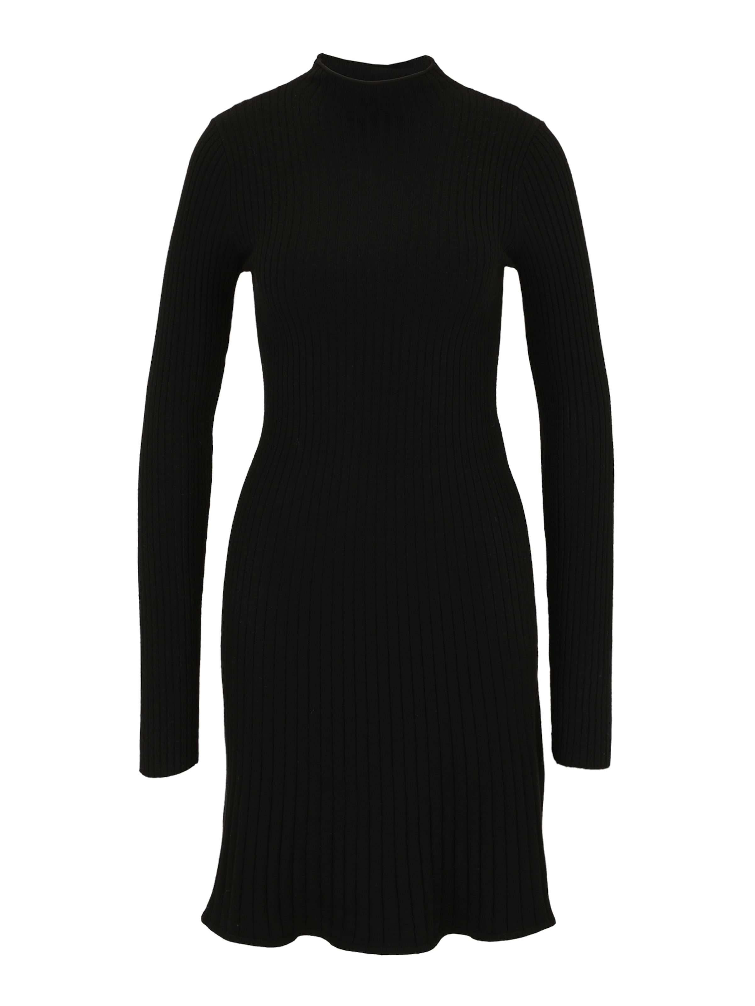 Vero Moda Tall Knitted dress 'VMNANCY' in Black: front