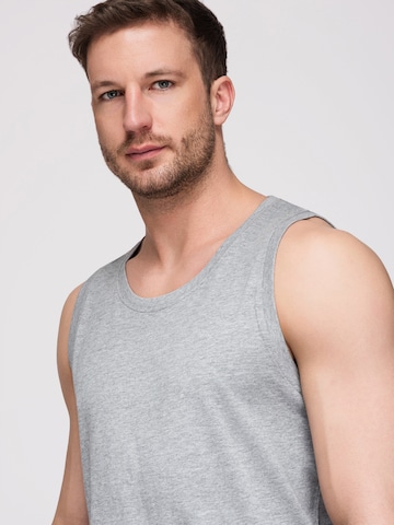 Ombre Shirt in Grau