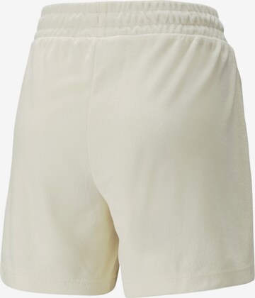 PUMA Loose fit Workout Pants in White