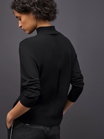 STREET ONE Pullover in Schwarz