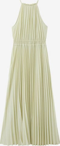 MANGO Evening Dress 'Bow' in Green: front