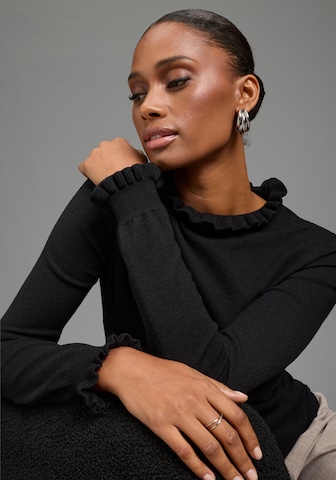 LAURA SCOTT Pullover in Schwarz