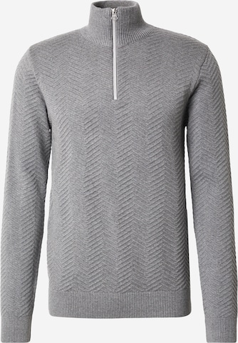 Kronstadt Pulover 'Carlo' | siva barva: sprednja stran