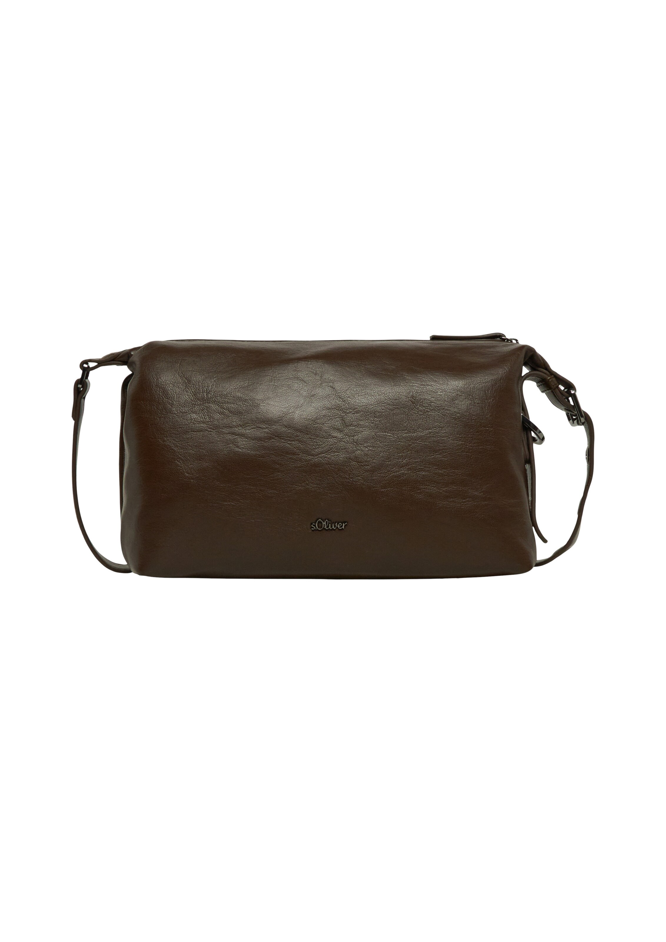 s.Oliver Crossbody bag in Brown: front