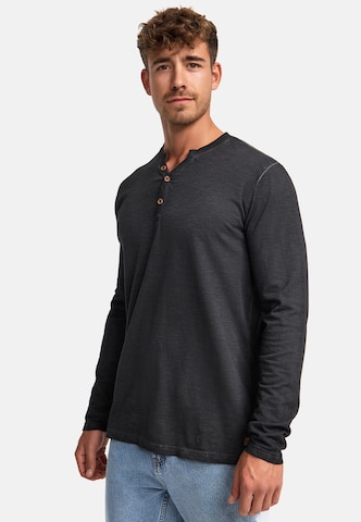 INDICODE JEANS Shirt ' Kilsone ' in Schwarz