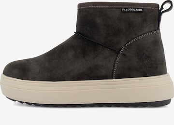 US POLO ASSN. Boots 'Icy' in Green: front