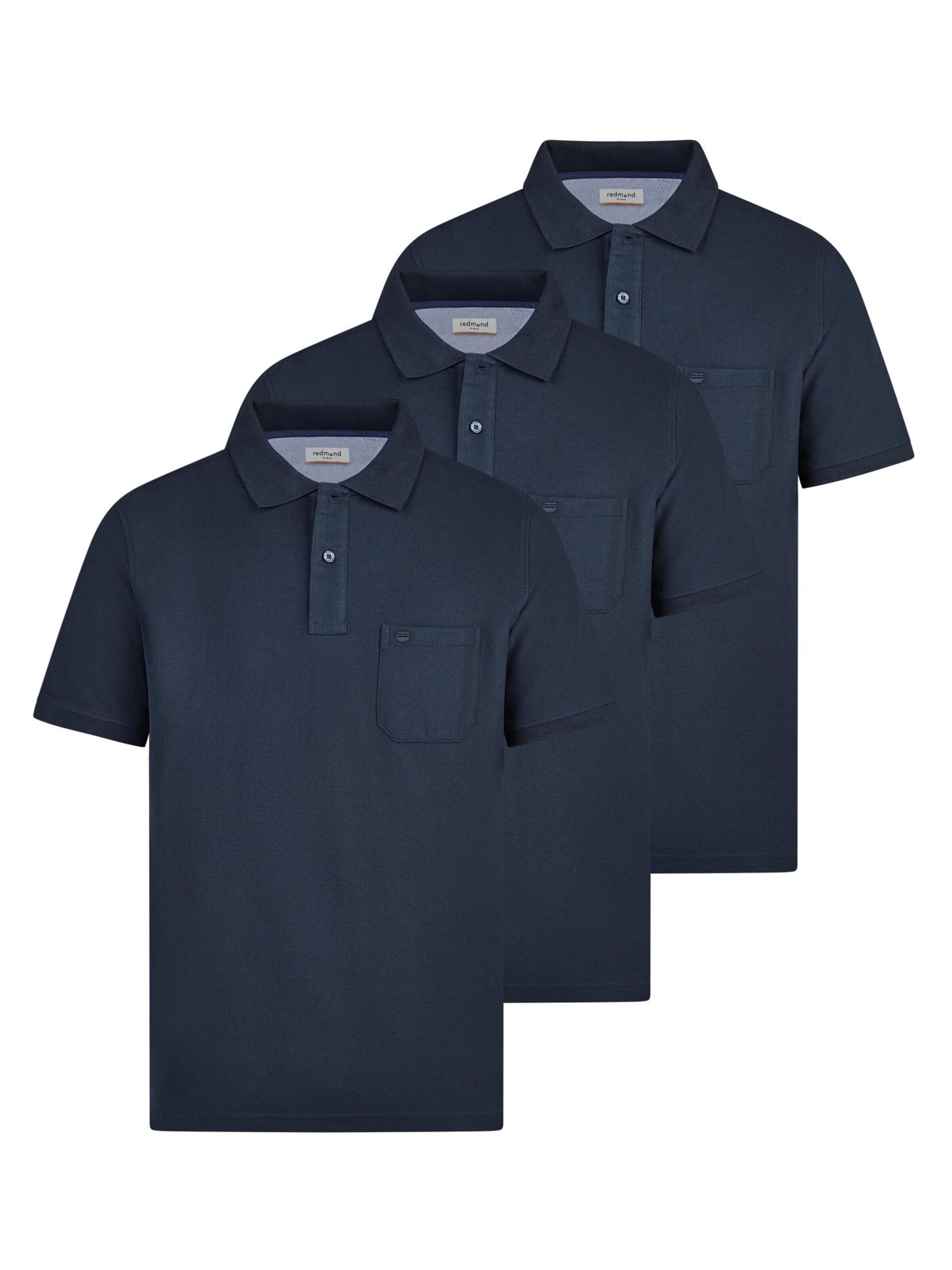 redmond Shirt 'Basic' in Blue: front