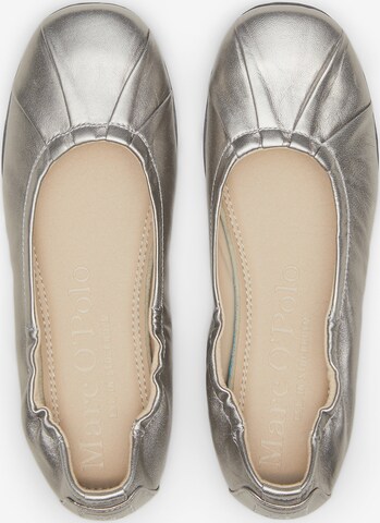Marc O'Polo Ballet Flats in Silver