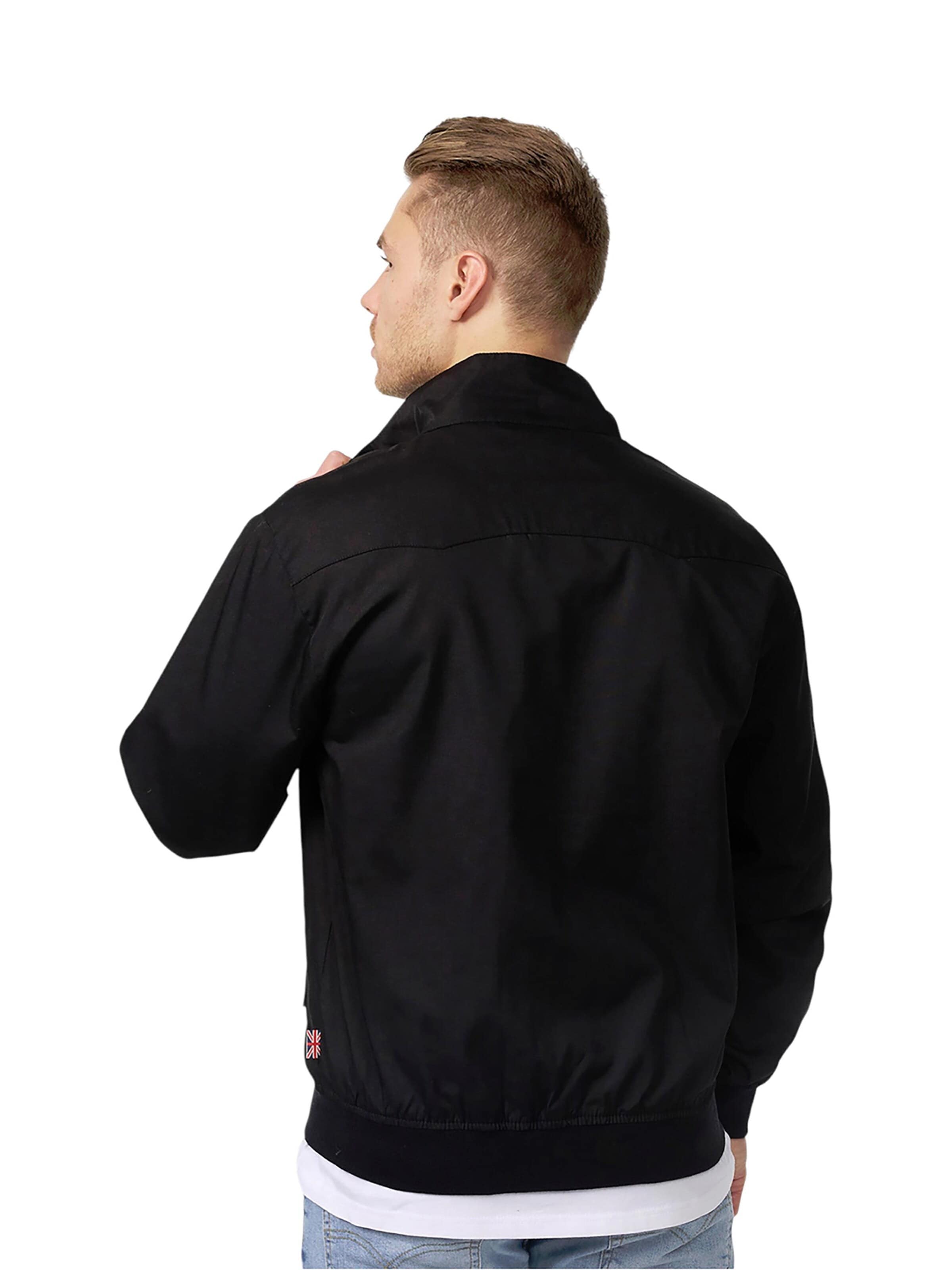 LONSDALE Kurtka przejściowa 'Classic' w kolorze czarny