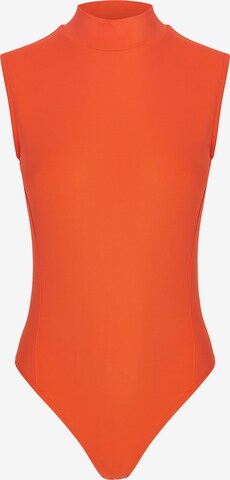 Shirtbody Calvin Klein en orange : devant