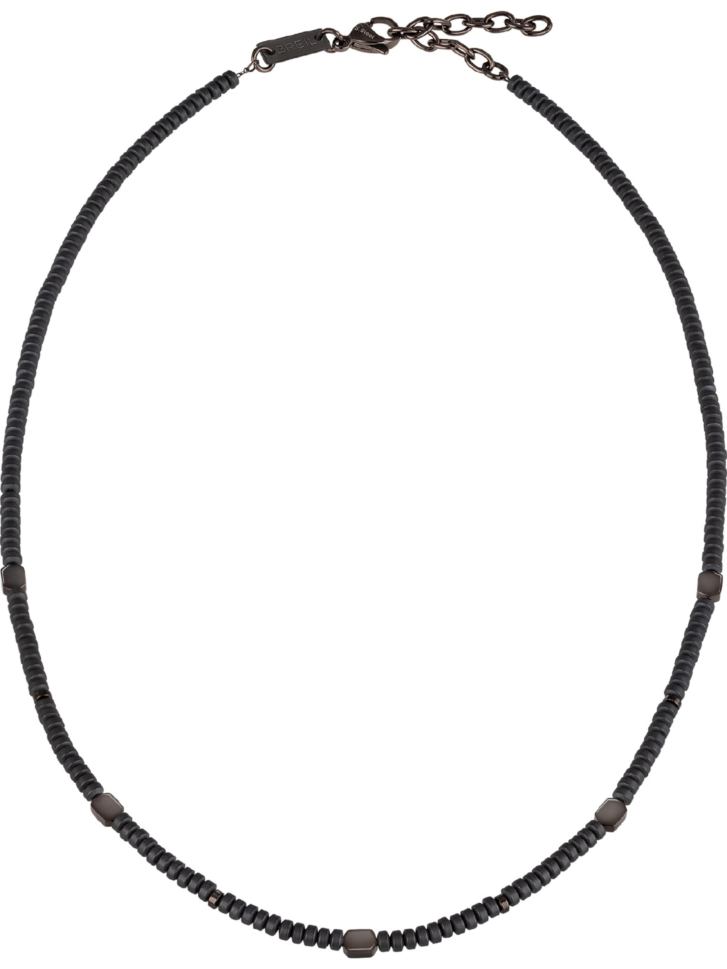 Breil Kette in Grau: Vorderseite