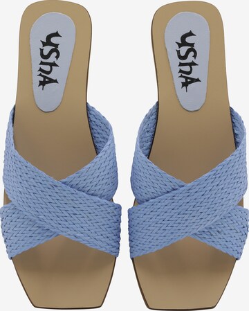 usha FESTIVAL Mules in Blue