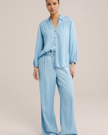 WE Fashion - Blusa en azul
