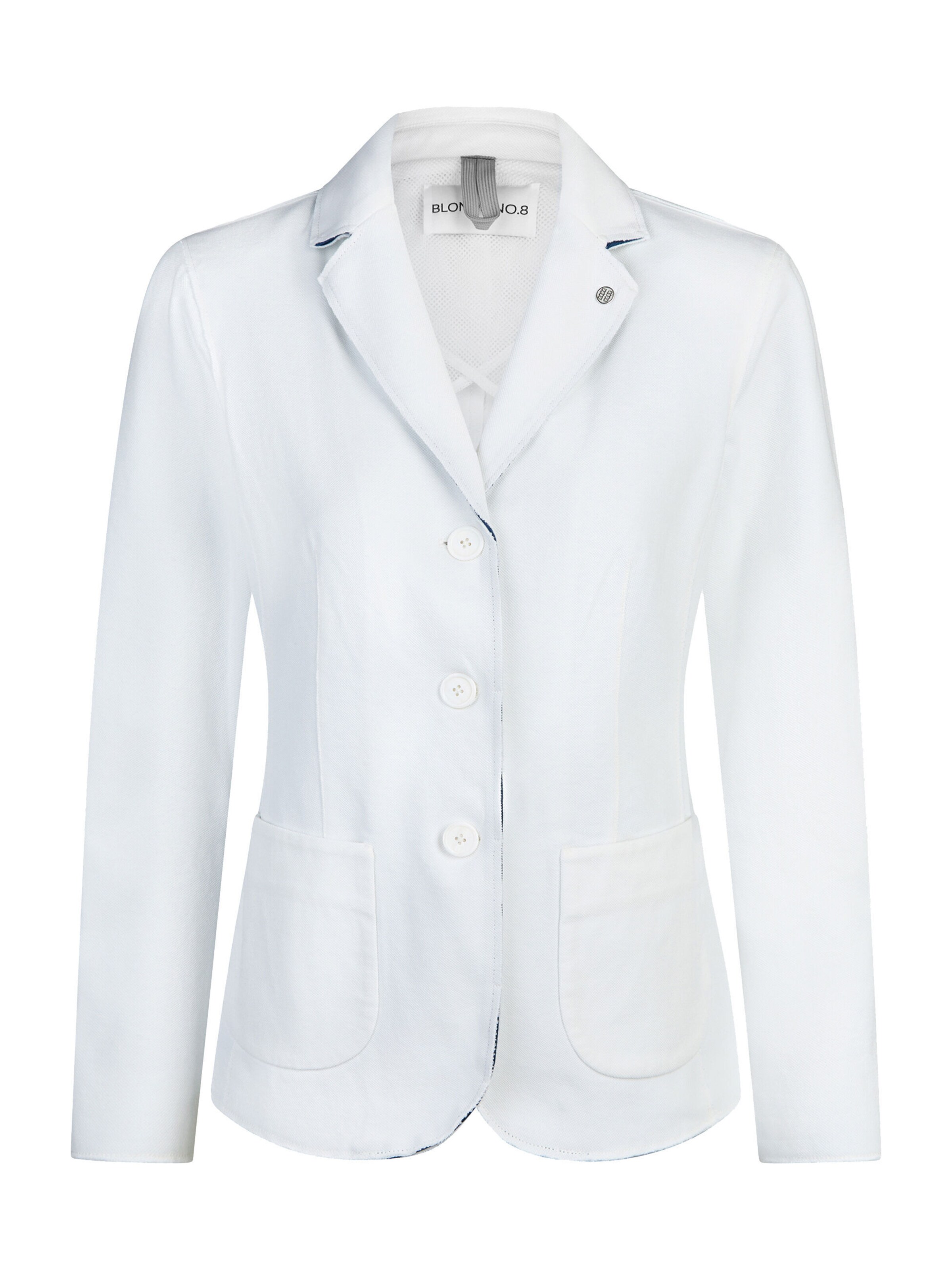 BLONDE No. 8 Blazer 'Savaude' in Weiß: Vorderseite