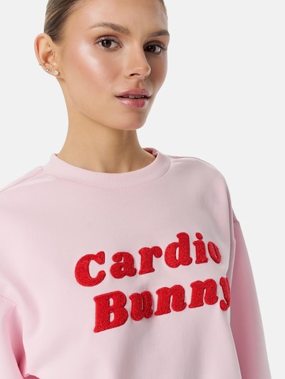 Cardio Bunny Sweat-shirt 'RETRO LOGO' en XS en rose, Vue avec produit