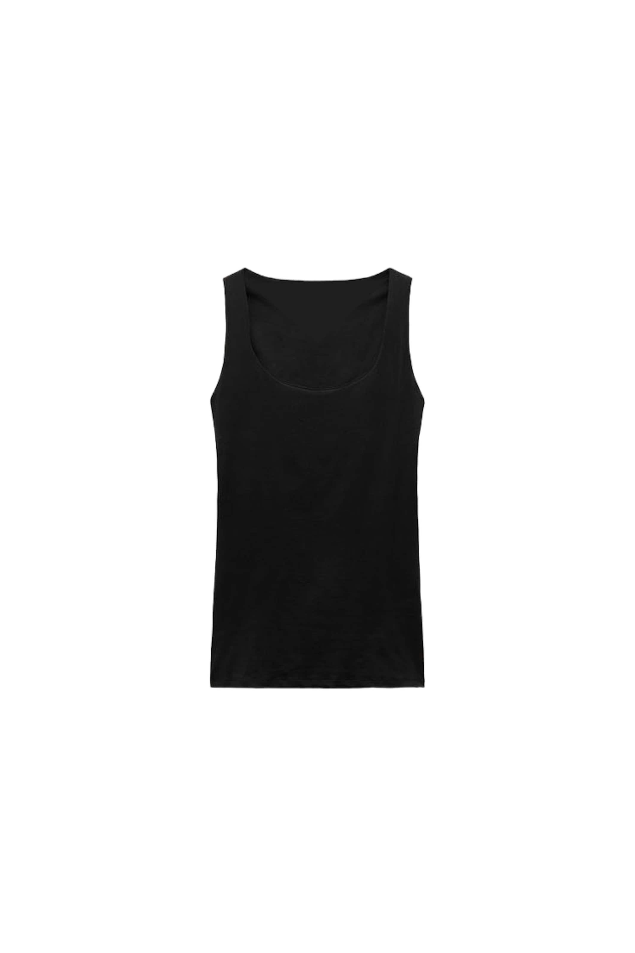 No Matter What Top in Zwart: voorkant