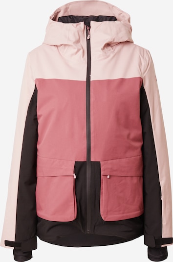 4F Sportjacke in altrosa / dunkelpink / schwarz, Produktansicht