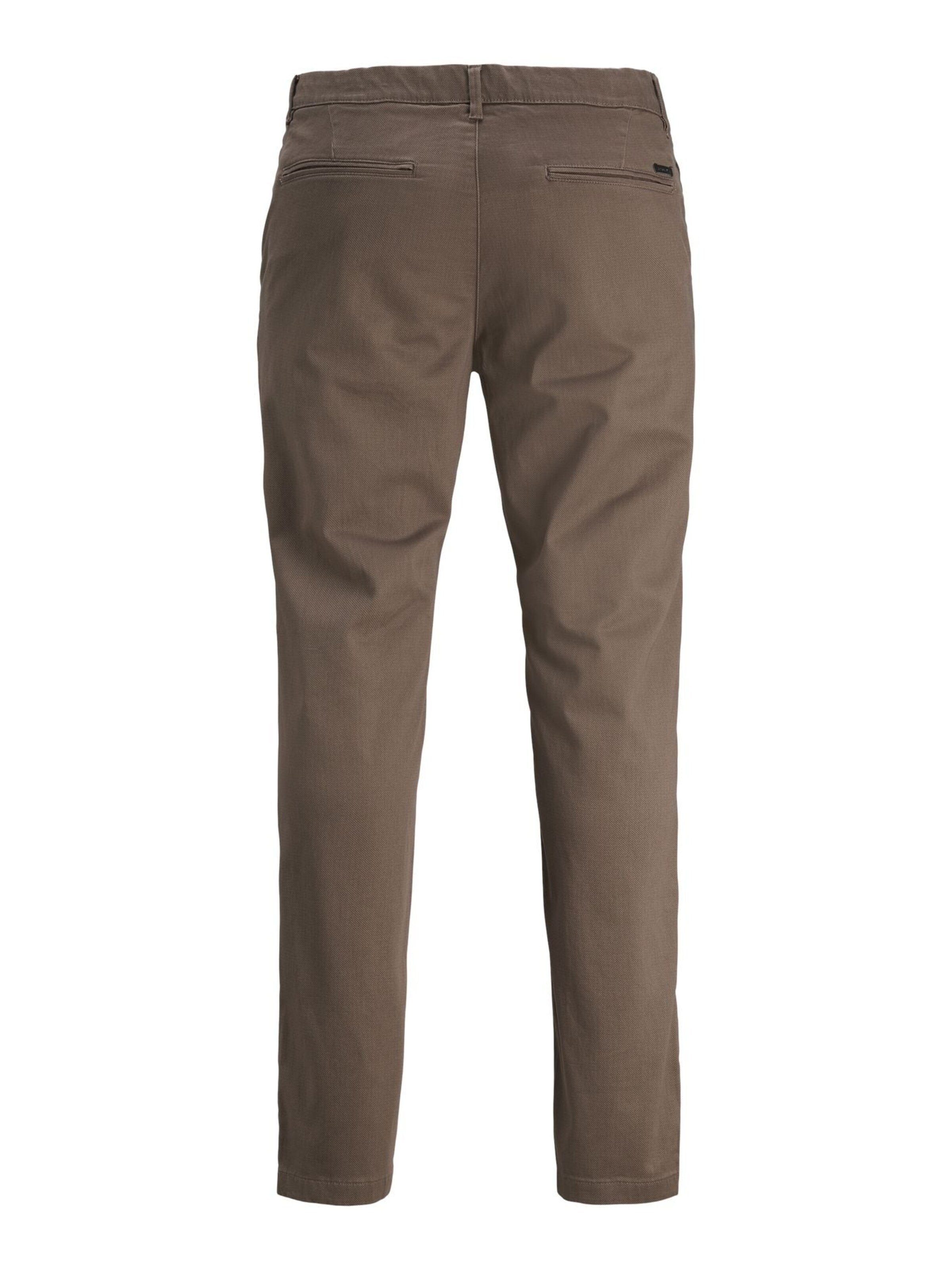 JACK & JONES Regular Chino trousers '12258298' in Brown