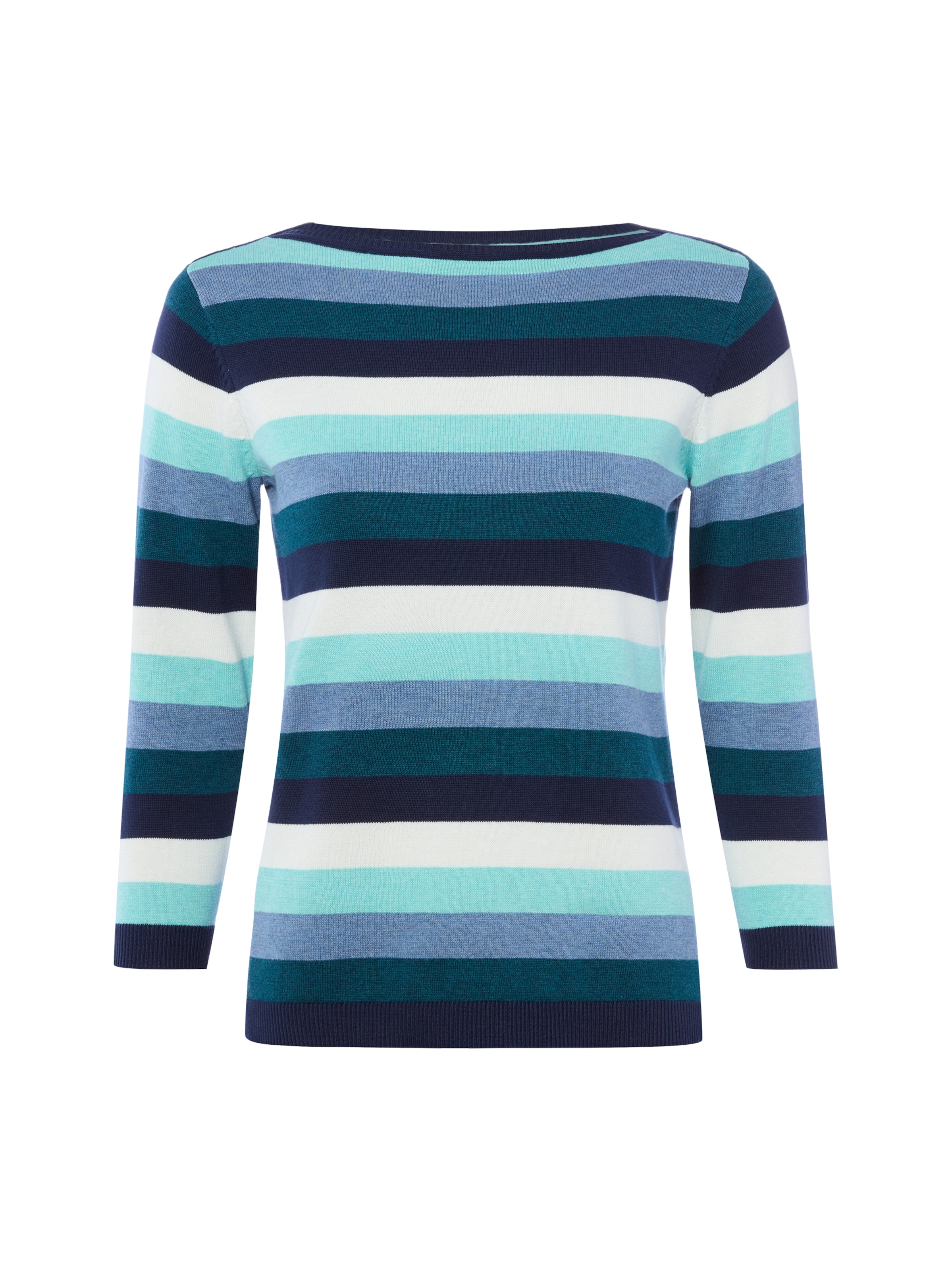 Brookshire Strickpullover in Blau: Vorderseite