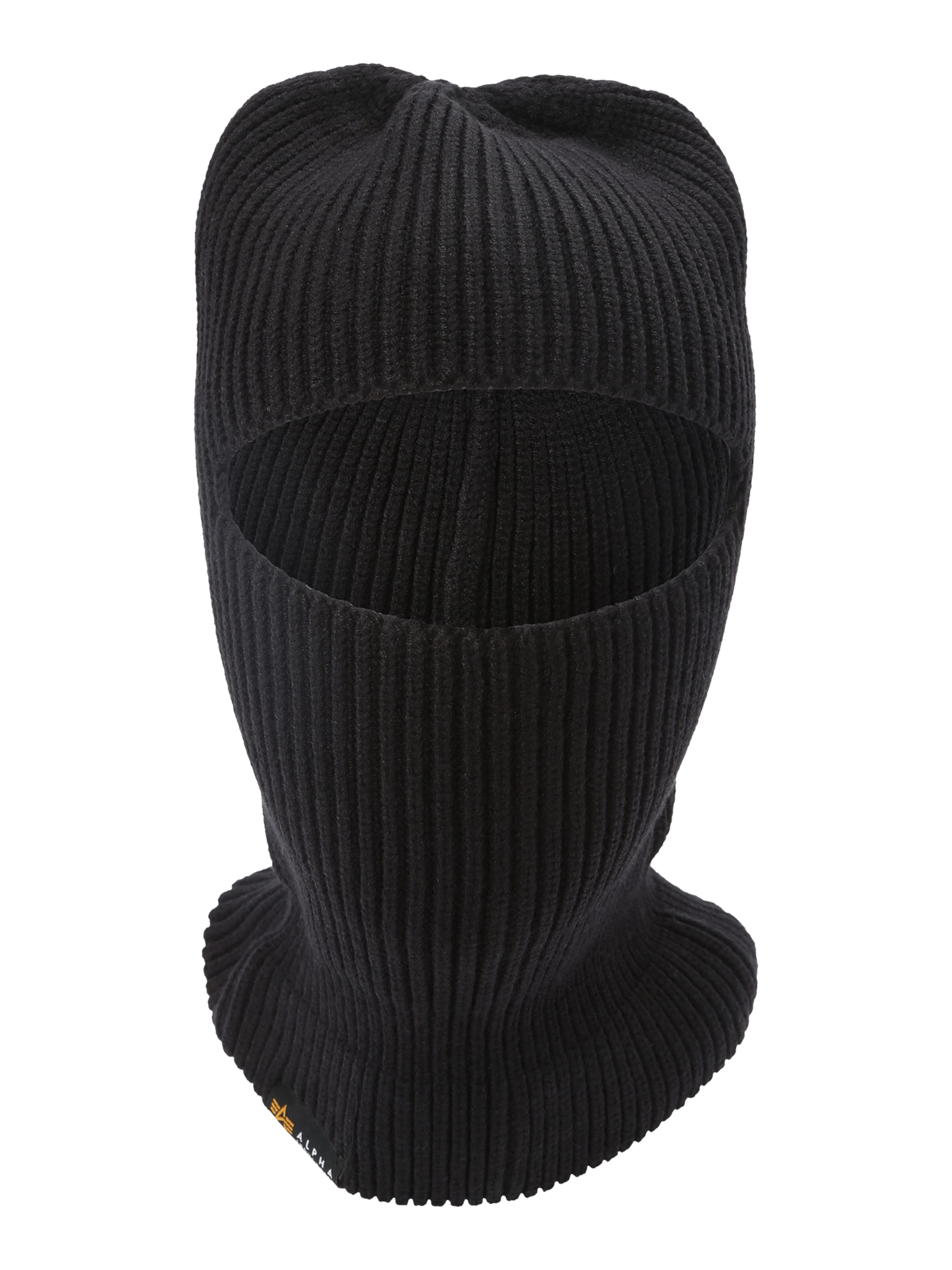 ALPHA INDUSTRIES Müts, värv must: eest vaates