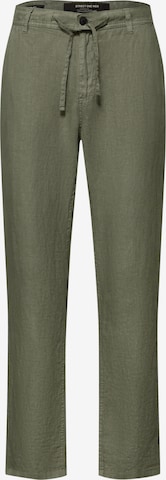 Street One MEN Regular Chino Pants in Green: front