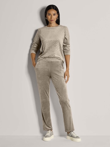 MADELEINE Regular Broek in Beige