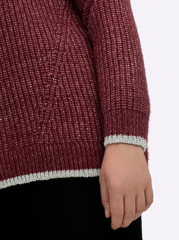 Pullover di SHEEGO in rosso