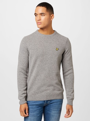 Lyle & Scott Tröja i grå: framsida