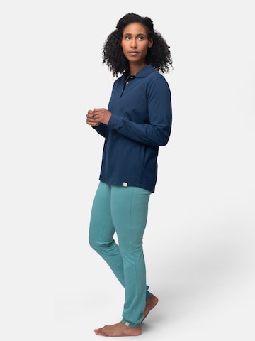 greenjama Pajama Shirt in Blue