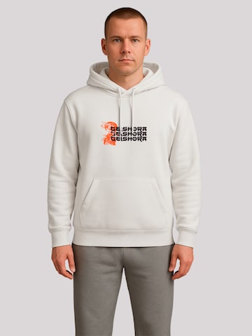 F4NT4STIC Trui 'Geishora Japan Streetstyle' in Wit