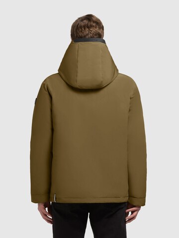 khujo Zimní bunda 'OREG' – zelená