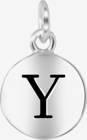 Pendentif Lucardi en argent : devant