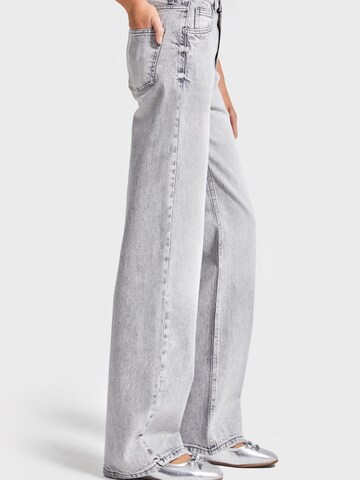 IT'S BASIC Regular Jeans 'Straight High Rise Jeans' in Grey