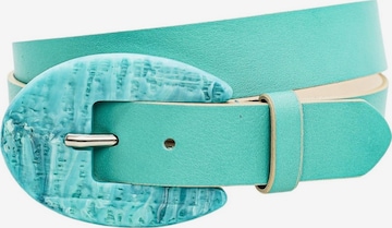 COLLEZIONE ALESSANDRO Belt 'Rocky' in Blue: front