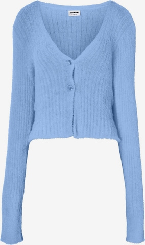 Noisy may Knit Cardigan 'Sweet' in Blue: front