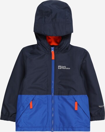 JACK WOLFSKIN Яке Outdoor 'Snowy Days' в синьо: отпред