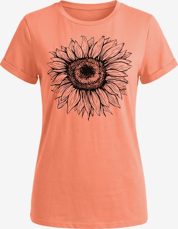 Imily Bela Tričko - Oranžová: predná strana