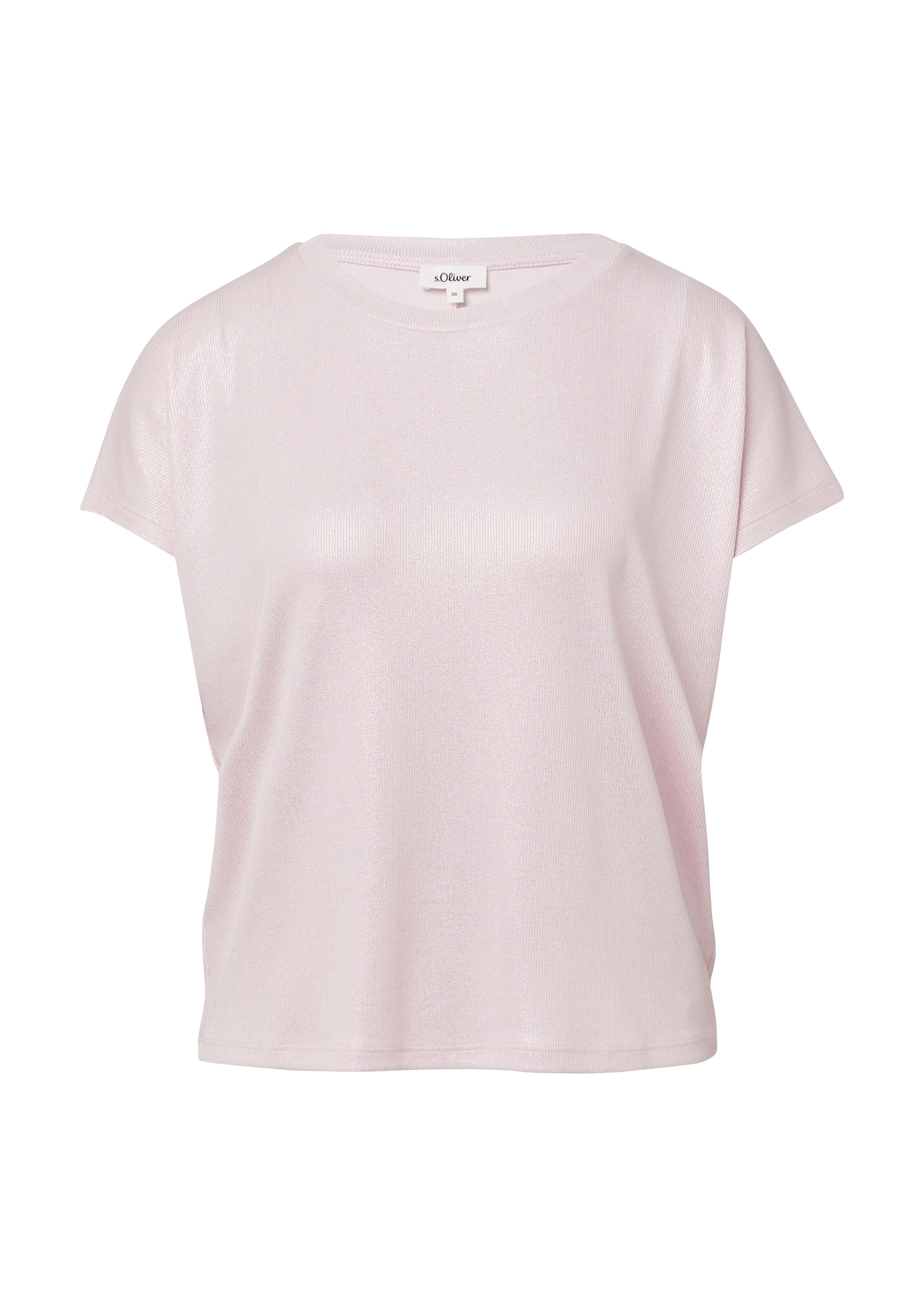 T-shirt s.Oliver en rose : devant